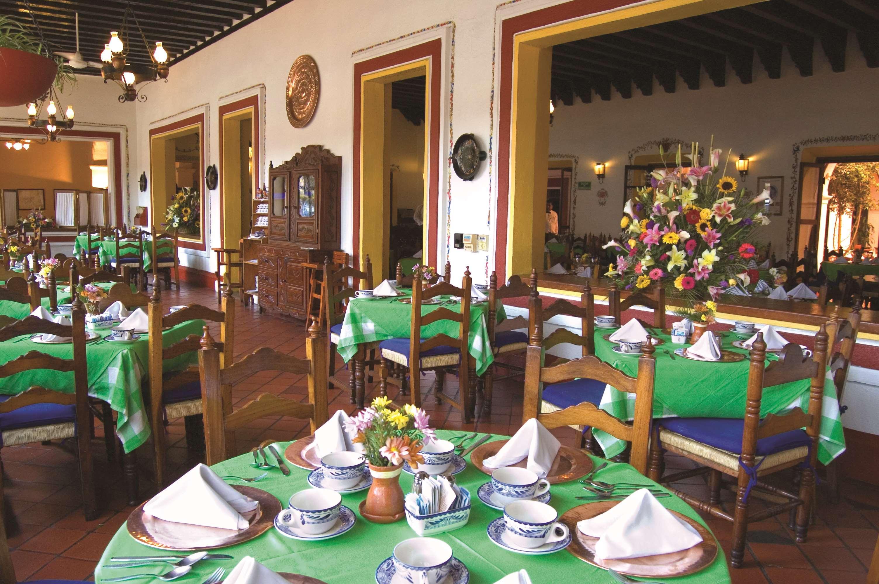 فندق Pátzcuaroفي  بست ويسترن بلس بوسادا دي دون فاسكو المطعم الصورة
